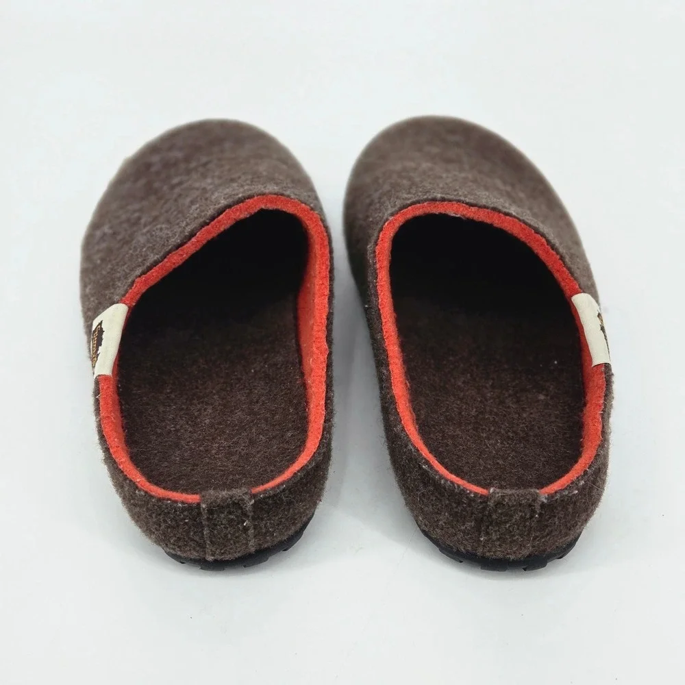 Gumbies Outback Felt Mule Slipper Shoe Gorpcore Cabin Mens 9 Womens 10 Comfort
